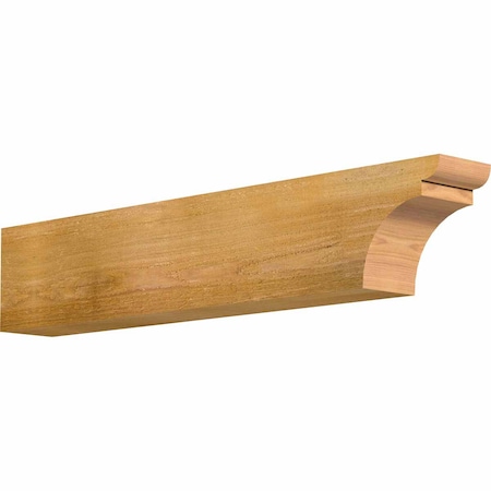 Ekena Millwork Yorktown Rough Sawn Rafter Tail, Western Red Cedar, 4"W x 6"H x 32"L RFT04X06X32YOR00RWR